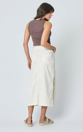Mona Ivory Tencel Skirt | DRICOPER DENIM