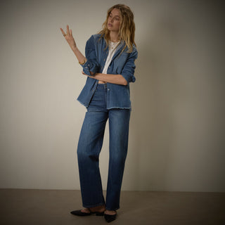 Straight Leg Jeans & Pants