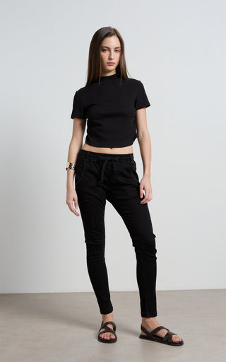 Active Black Longer Length Jeans