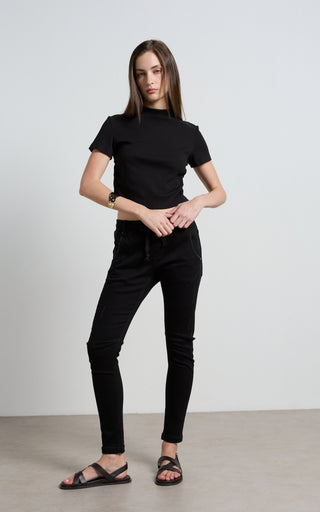 Active Black Longer Length Jeans