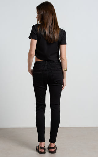 Active Black Longer Length Jeans