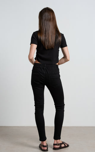 Active Black Longer Length Jeans
