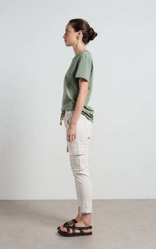 Active Cargo Cream Jeans