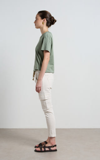 Active Cargo Cream Jeans