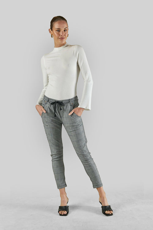 Active Cobalt Blue Check Jeans