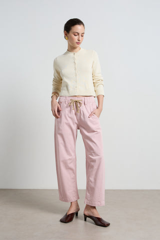 Active Sea Pink Barrel Jeans