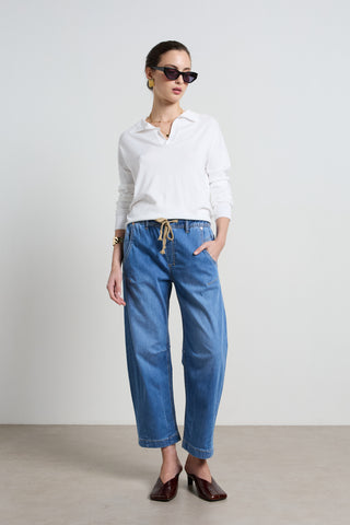 Active Rodeo Blue Barrel Jeans