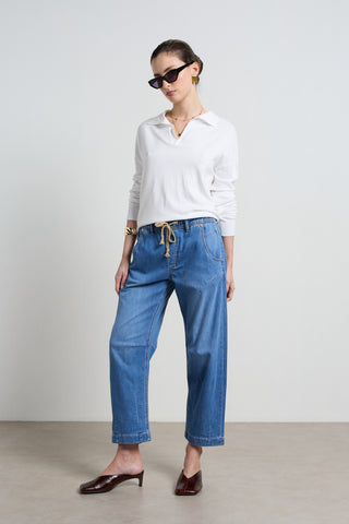 Active Rodeo Blue Barrel Jeans