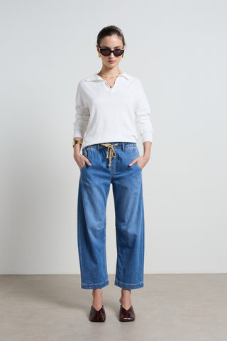 Active Rodeo Blue Barrel Jeans