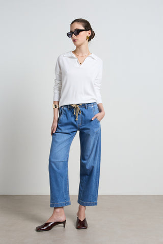 Active Rodeo Blue Barrel Jeans
