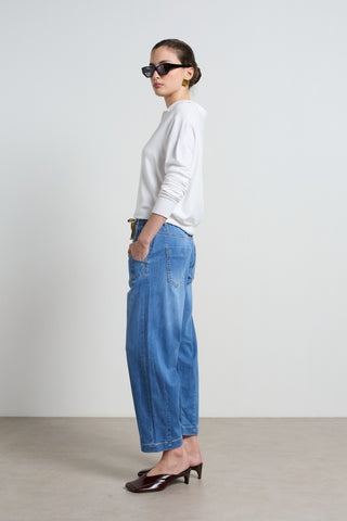 Active Rodeo Blue Barrel Jeans