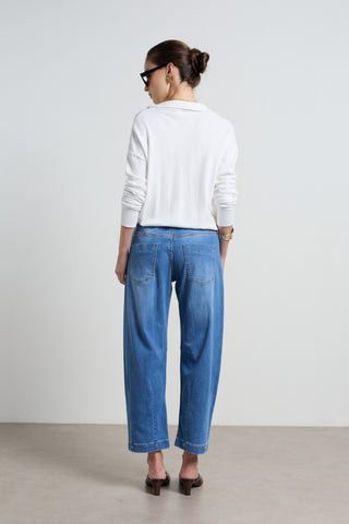 Active Rodeo Blue Barrel Jeans