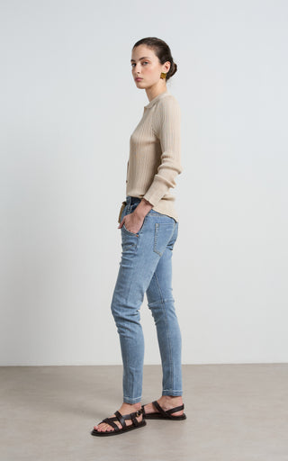 Active Sunbleached Longer Length Jeans