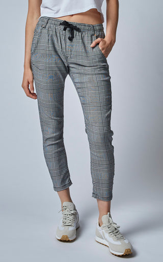Active Mono Check Jeans