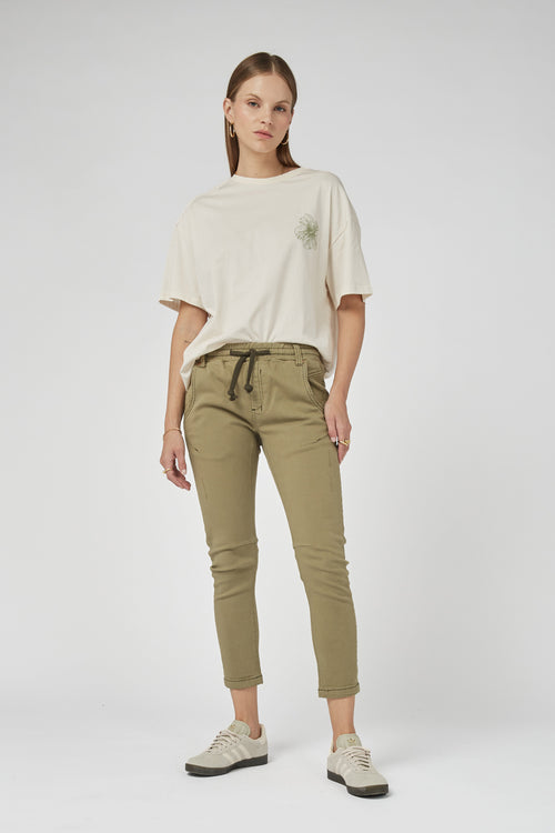 Active Khaki Jeans