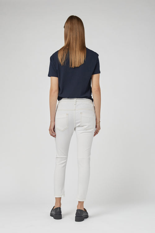 Active Denim White Jeans