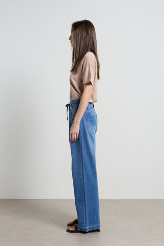Alora Rodeo Blue Loose Pants