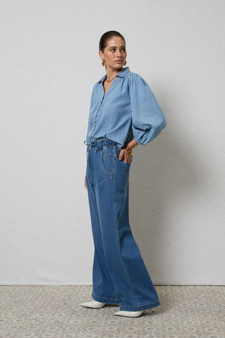 Marlowe Coastal Blue Denim Shirt