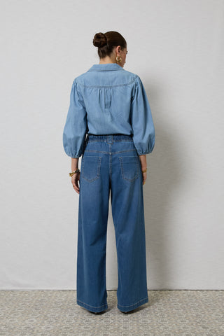 Marlowe Coastal Blue Denim Shirt