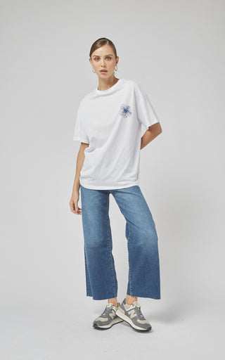 Amy White FL Printed Tee  DRICOPER DENIM T-Shirts.