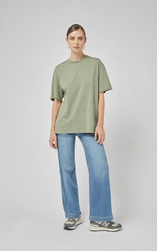 Amy Oil Green Tee  DRICOPER DENIM T-Shirts.