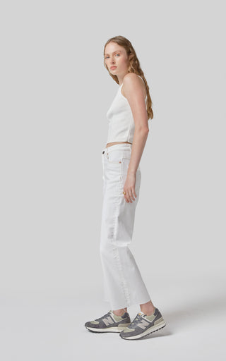 Barrie White Wide Leg Jeans | DRICOPER DENIM