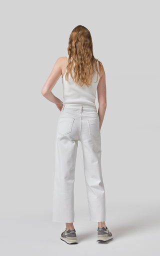 Barrie White Wide Leg Jeans | DRICOPER DENIM