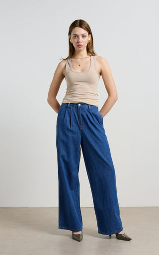 Camila Paris Blue Wide Leg Pants
