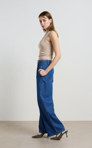 Camila Paris Blue Wide Leg Pants
