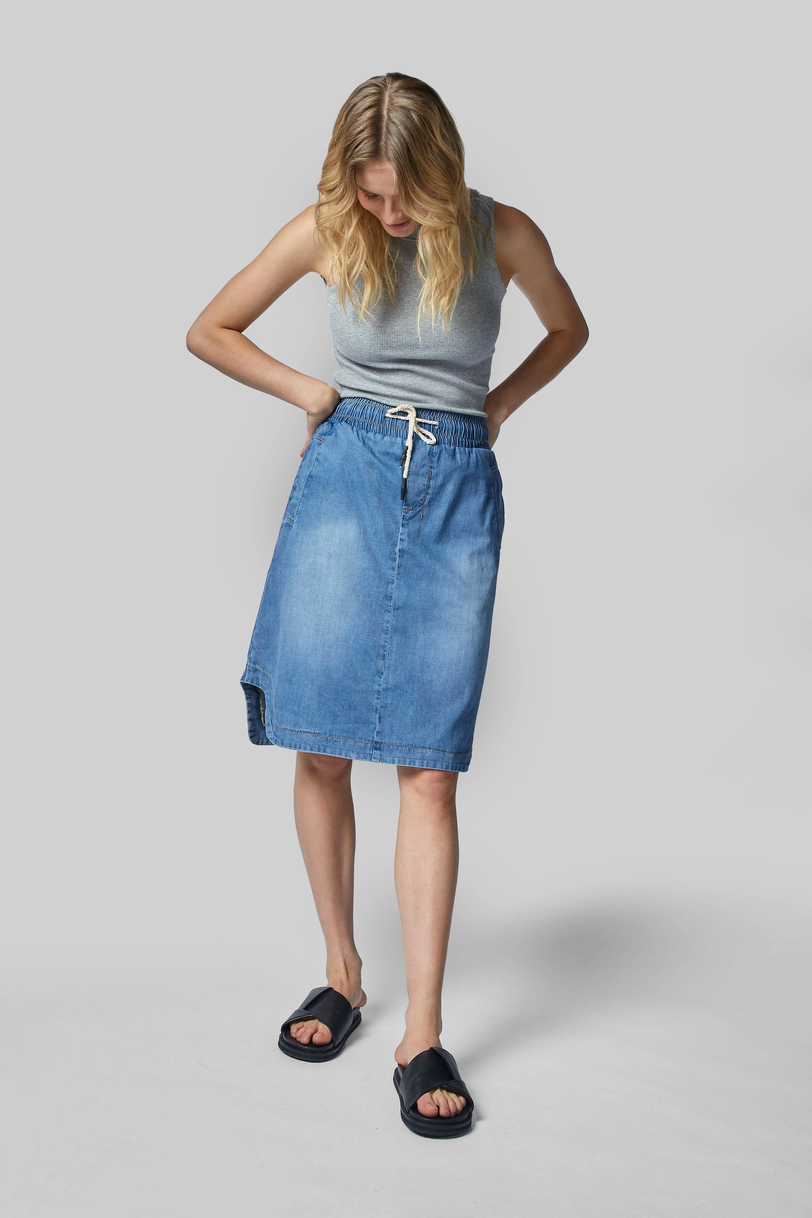 Cecil Midi Denim Skirt DRICOPER DENIM