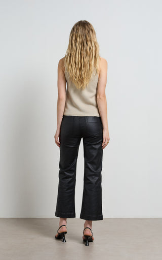 Cody Cropped Black Trouser