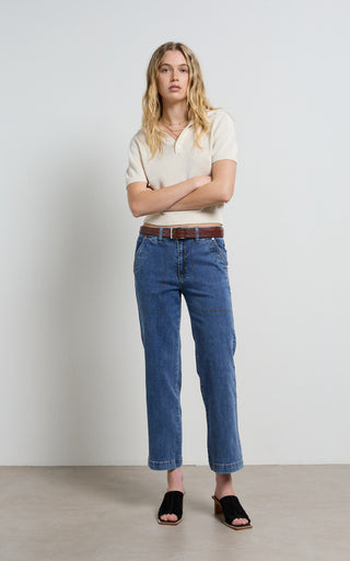 Cody Blue Denim Trouser