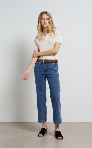 Cody Blue Denim Trouser