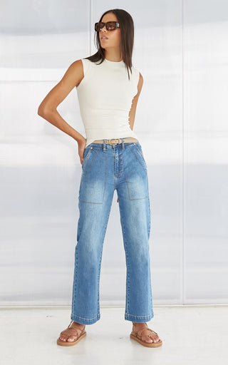 Cody Kick Flare Rodeo Trousers | DRICOPER DENIM