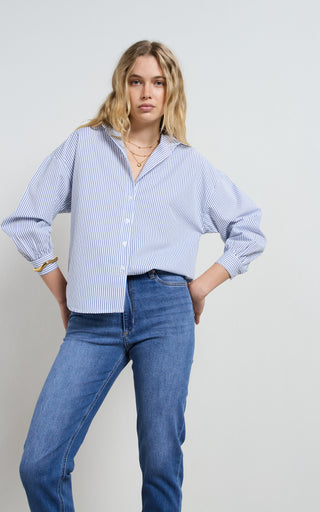 Elma Blue Stripe Shirt