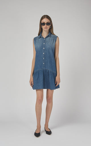 Esme Blue Denim Dress | DRICOPER DENIM