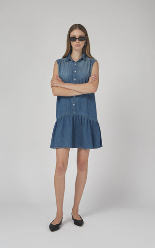 Esme Blue Denim Dress | DRICOPER DENIM