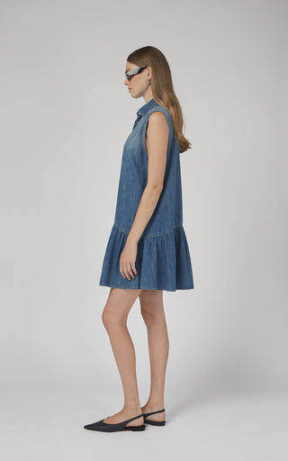 Esme Blue Denim Dress | DRICOPER DENIM