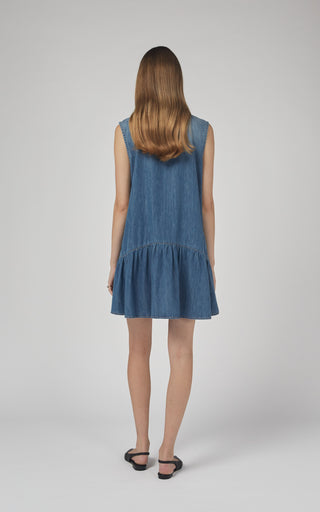 Esme Blue Denim Dress | DRICOPER DENIM