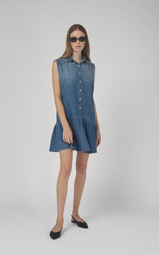 Esme Blue Denim Dress | DRICOPER DENIM