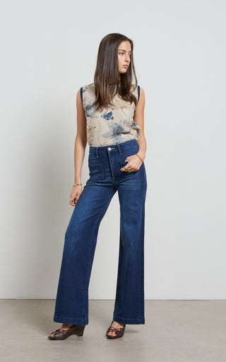 Indy Indigo Wide Leg Jeans