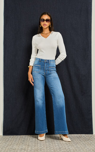 Indy Rodeo Wide Leg Jeans