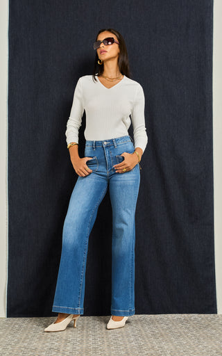 Indy Rodeo Wide Leg Jeans