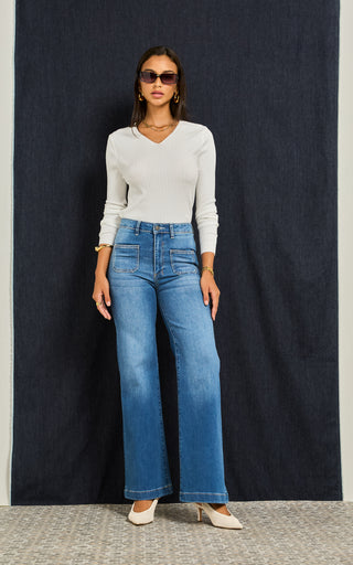 Indy Rodeo Wide Leg Jeans