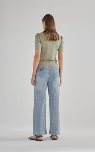 Irena Sunbleached Denim Pants