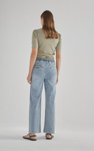 Irena Sunbleached Denim Pants