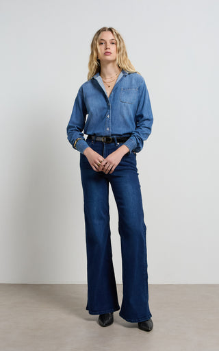 Jayda Pacific Blue Shirt