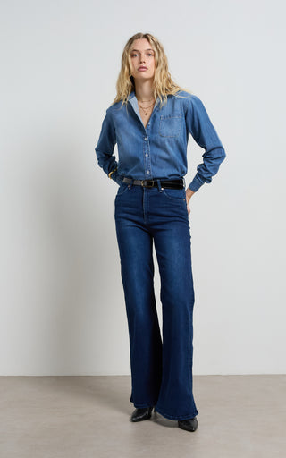 Jayda Pacific Blue Shirt