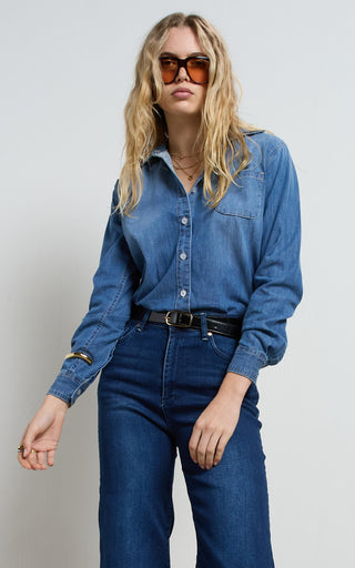 Jayda Pacific Blue Shirt
