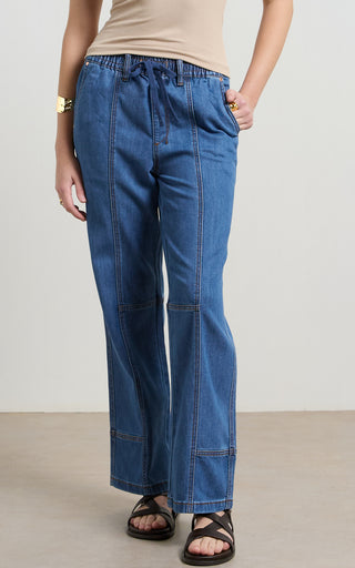 Kara Denim Tencel Pants